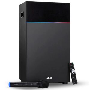 AKAI PM-80B Bluetooth Party Speaker, Feel the Beat, Own the Night!