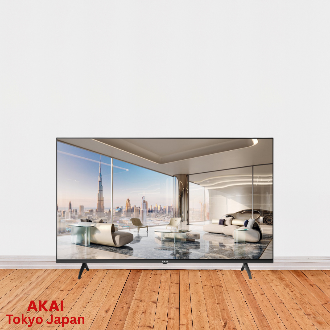 AKAI 75" 4K Ultra HD Smart QLED TV with Google TV (Android 14)