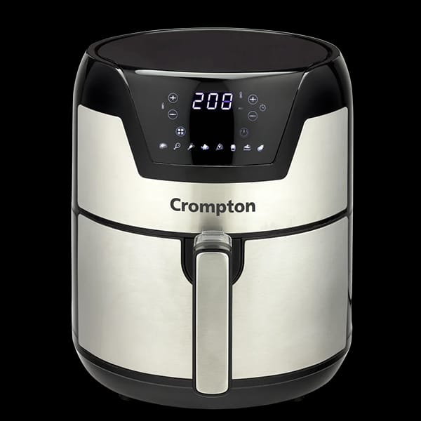Crompton Nouris Pro DG 4.5L Digital Air Fryer, Crispy Goodness Made Effortless