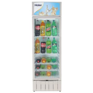 Haier 405L Single Door Visi Cooler, Chill, Display & Impress (Grey Finish)