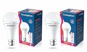 Crompton 8.5W Emergency LED Bulb, Bright Backup Light for Home | 4-Hour Power Cut Support | Cool Daylight 6500K | Smart BMS Safety & Overcharge Protection