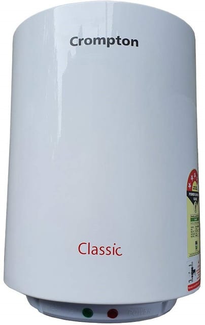 Crompton Classic 15L Storage Water Heater, Steady Hot Water for Everyday Comfort