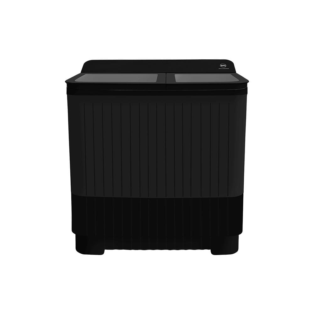 BPL 12 Kg 5-Star Semi-Automatic Top Load Washing Machine, Sleek Black