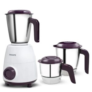 Philips HL7505 500W Mixer Grinder with 3 Versatile Jars, Daily Kitchen Essential
