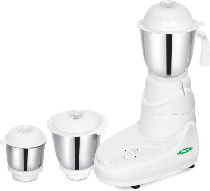 Insta Hunk 650W Mixer Grinder, Power Meets Perfection (3 Jars)