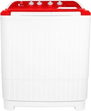 Kelvinator 7.5 Kg 5-Star Semi-Automatic Top Load Washing Machine, Powerful, Efficient & Family-Friendly