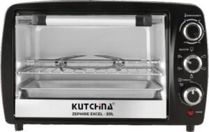 Kutchina Zephire Excel 16L OTG | Compact 16L Oven Toaster Grill for Perfect Home Baking & Grilling