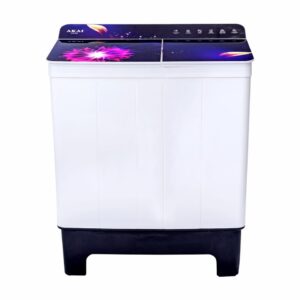 AKAI 8.5 kg Semi-Automatic Washing Machine Powerful Wash, Vibrant Violet!