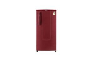LG 180L/185L Single Door Refrigerator, Peppy Red & Purple Glow