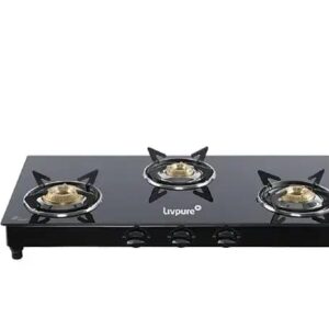 Livpure Nebula 3-Burner Glass Cooktop, Style Meets Everyday Performance