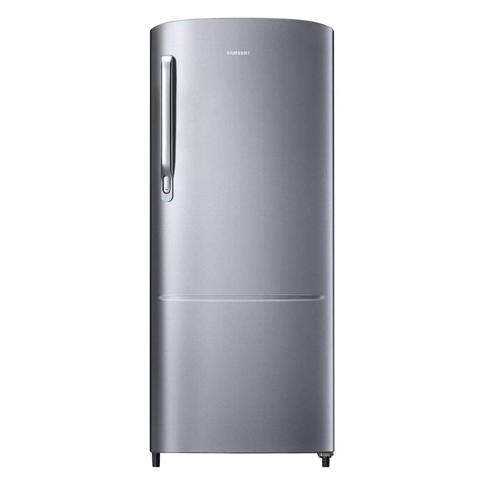 Samsung 183L 2-Star Digital Inverter Single Door Refrigerator, Elegant Inox, Grande Style