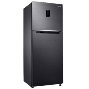 Samsung 236L 3 star Convertible Frost-Free Double Door Fridge, Luxe Black