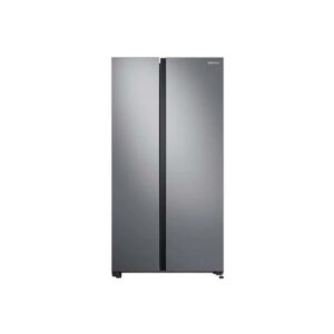 Samsung 653L Smart Convertible Side-by-Side Refrigerator (Refined Inox, Energy Efficient & Spacious)