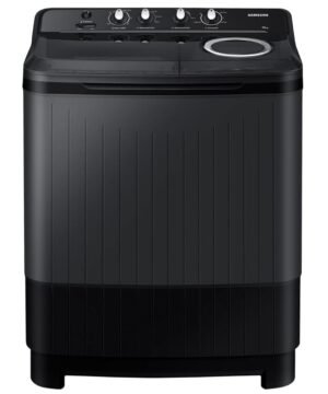 Samsung 7.5 kg Semi-Automatic Washing Machine, 5 Star Power, Hexa Storm Clean (Dark Gray)