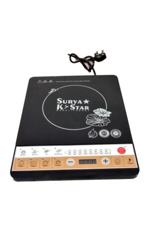 SURYA KSTAR 2000W Induction Cooktop, Fast, Smart & Energy-Saving Cooking (M13 PRO)