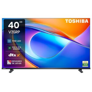TOSHIBA 40" Full HD Smart LED TV with REGZA Engine & VIDAA OS, Cinematic Clarity at Home