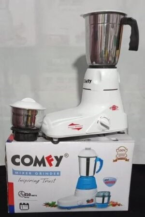 COMFY 2-Jar 450W Mixer Grinder, Power-Packed Kitchen Companion