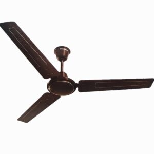 Crompton Super Breeze Star Drift 1200mm Ceiling Fan | 1-Star Energy Efficient | Elegant Brown Finish | Powerful Airflow & Silent Operation