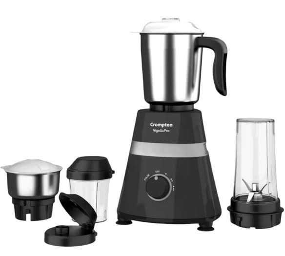 Crompton Nigella Pro 500W Mixer Grinder, Smooth, Powerful & Built for Everyday Perfection