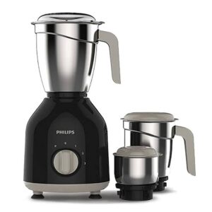 Philips HL7757/00 750W Mixer Grinder, Turbo Power, Effortless Grinding, 3 Multi-Purpose Jars
