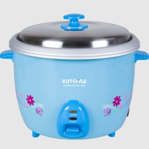 Kutchina FLORA 2.8L Rice Cooker, Non-Stick & Steamer Combo