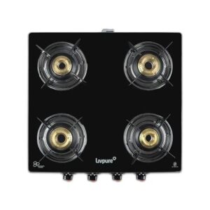 Livpure Nebula 4-Burner Glass Cooktop, Style Meets Everyday Cooking Power