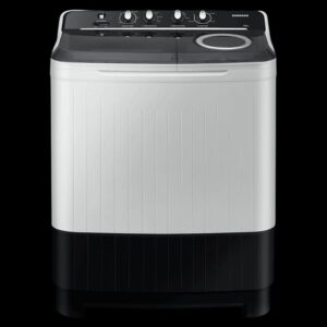 Samsung 9 kg Semi-Automatic Washing Machine, Powerful Cleaning with Hexa Storm Pulsator (Light Grey)