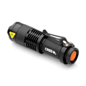 UltraFire Mini LED Torch Light, Zoomable, Super Bright & Pocket-Friendly