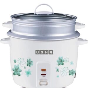 USHA RC18GS1 1.8L Automatic Rice Cooker, Smart Cooking Made Easy