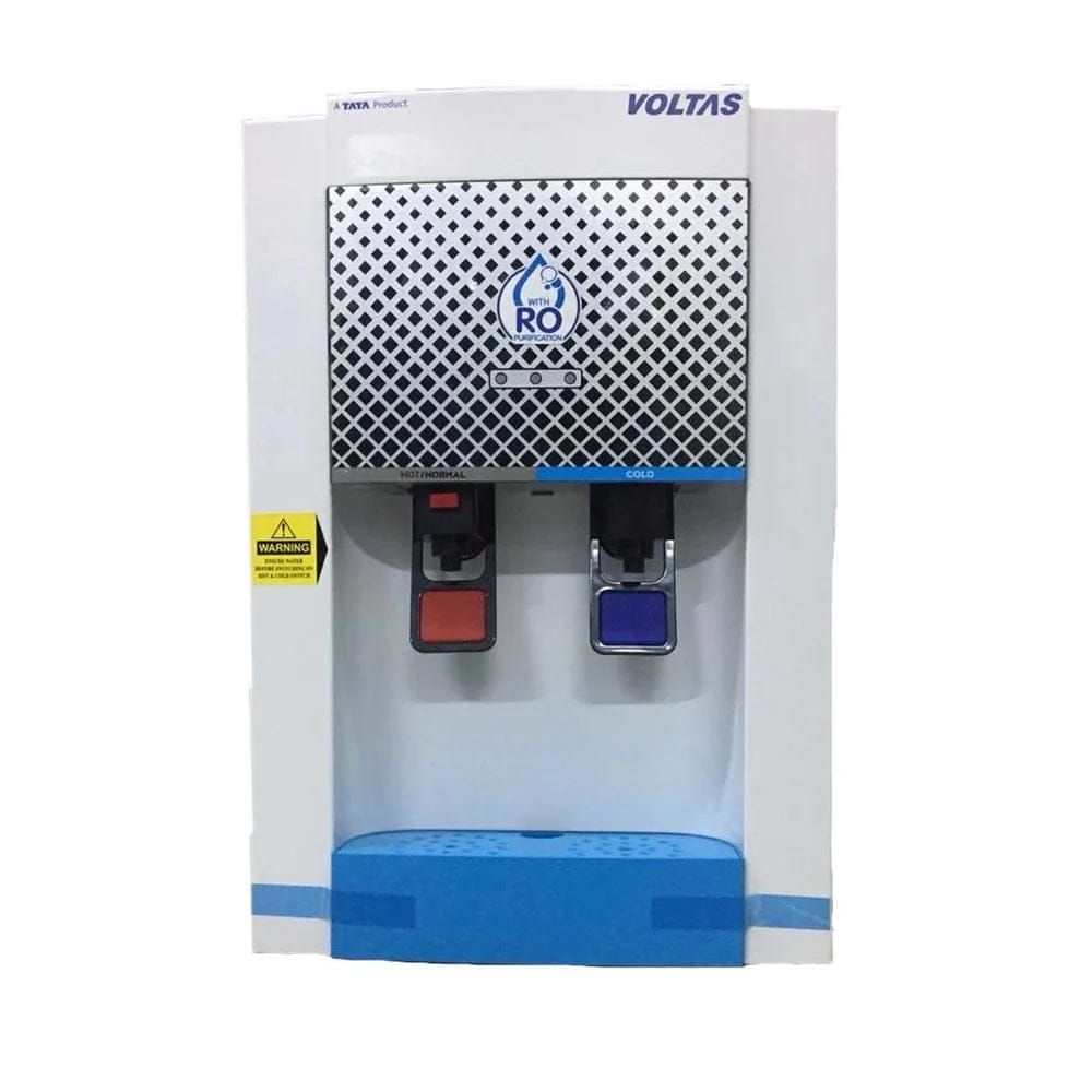 Voltas Mini Magic WDR TT 2V Hot & Cold Table Top Water Dispenser, Pure, Compact & Convenient