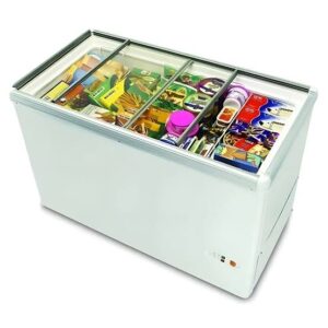 Voltas 205L/220L 5-Star Flat Glass Top Deep Freezer, Freshness You Can See!