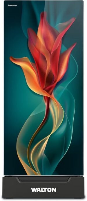 Walton WR215DCGFL-OT 190 L Direct-Cool Single Door Refrigerator (5 Star, Fractal Lily Finish)