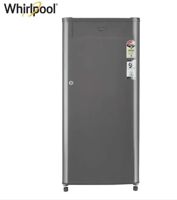 Whirlpool 200 GENIUS CLS PLUS 1S GREY-Z (Model 72860), ~185 L Single-Door Direct-Cool Refrigerator