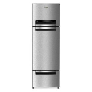 Whirlpool Protton 215 L Frost-Free Triple-Door Refrigerator (Alpha Steel Finish)