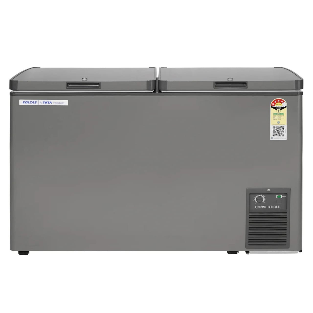 Voltas 320L Double Door Convertible Deep Freezer, Big Space, Powerful Cooling!