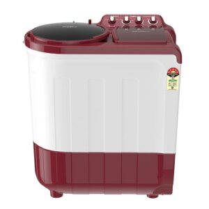 Whirlpool ACE 8.0 SUP SOAK 8 kg Semi-Automatic Top Load Washing Machine, Coral Red