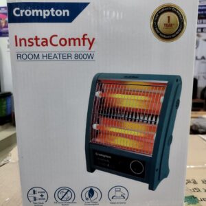 Crompton Insta Comfy 800W Room Heater, Quick Warmth, Compact & Powerful (2 Heat Modes)